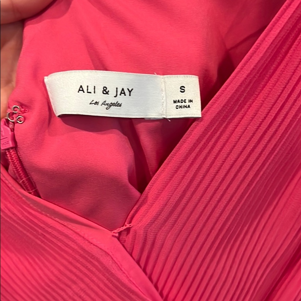 Ali & Jay Hot Pink Cocktail Dress - Picture 4 of 4